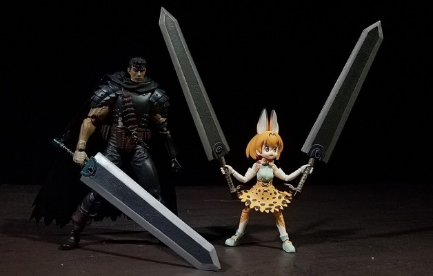 figma #359 Berserk 盖兹 黒い剣士ver. Repaintエディション 