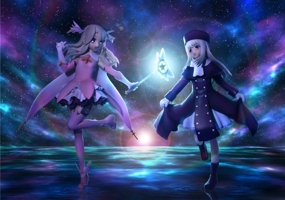 Fate/kaleid liner 魔法少女☆伊莉雅  伊莉雅&红宝石