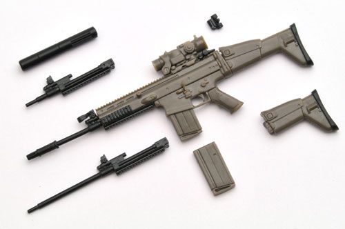 小军械库 LA003 SCAR-H突击步枪