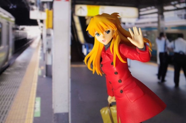 PM 手办 EVA 明日香 Coat Figure 