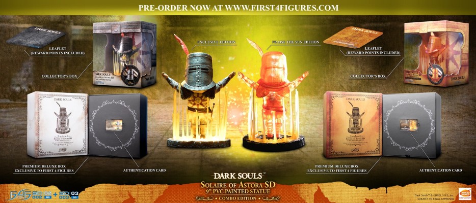  SD002|02DS 黑暗之魂 太阳骑士 Exclusive Edition 