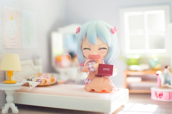 粘土人 #320 锁锁美同学@提不起劲 月读锁锁美