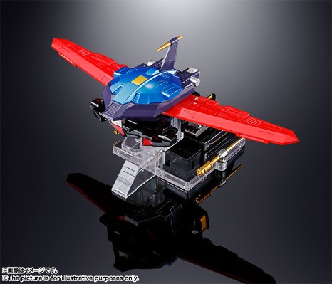 超合金魂 GX-60R 宇宙大帝ゴッドΣ 陆震王&空雷王&海鸣王&God Sigma Renewal Version 