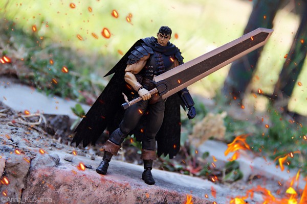 figma #359 Berserk 盖兹 黒い剣士ver. Repaintエディション 