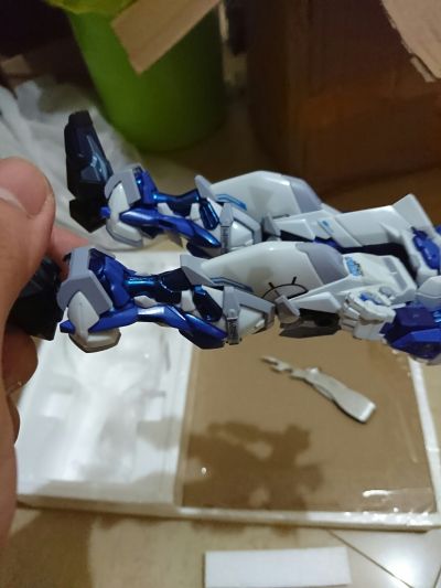 METAL BUILD  异端高达蓝色机（全武装）