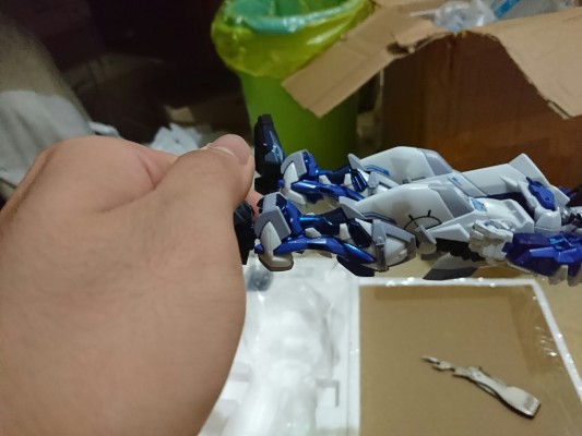 METAL BUILD  异端高达蓝色机（全武装）