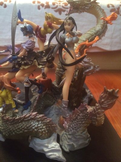 Comicガム 手办 コレクション・一骑当千 一骑当千 Dragon Destiny 関羽云长 