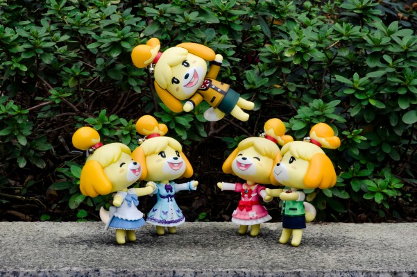粘土人 #386 动物之森 西施惠 冬服