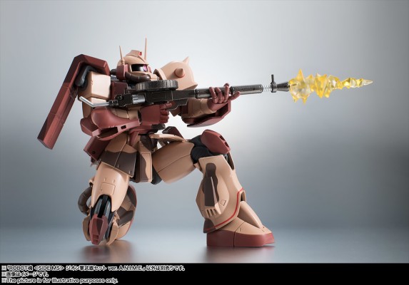 ROBOT魂＜SIDE MS＞ 机动战士高达 起源 MSD MS-06D 沙漠型扎古 狞猫队所属机 ver. A.N.I.M.E.