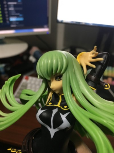 CODE GEASS 叛逆的鲁鲁修R2 DX組立式フィギュア１ C.C. 单品 