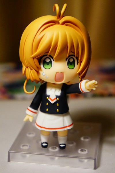 粘土人#918  魔卡少女樱 透明牌篇 木之本樱 友枝中学校服
