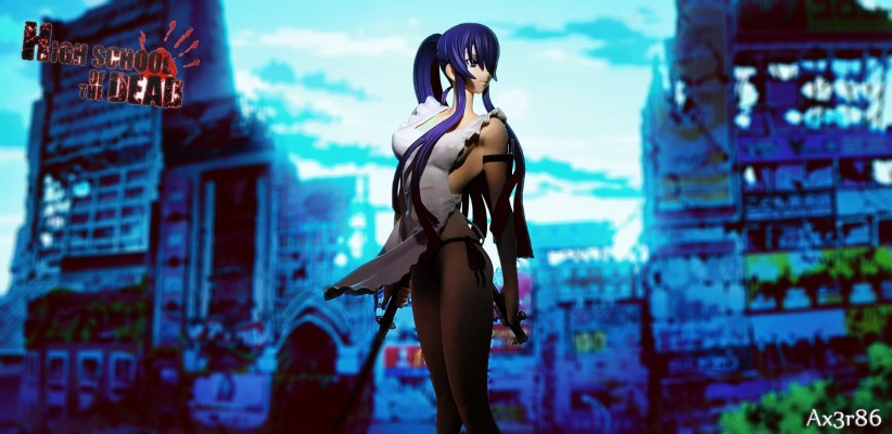 学园默示录 HIGHSCHOOL OF THE DEAD 毒岛冴子