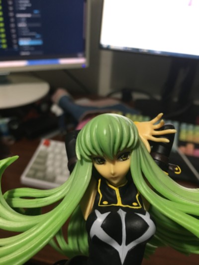 CODE GEASS 叛逆的鲁鲁修R2 DX組立式フィギュア１ C.C. 单品 