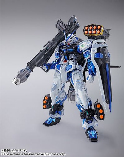 METAL BUILD 机动战士高达SEED Astray MBF-P03 异端高达蓝色机（全武器装备）