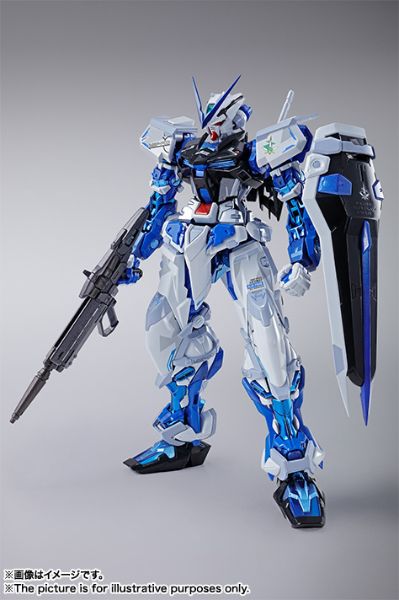 METAL BUILD 机动战士高达SEED Astray MBF-P03 异端高达蓝色机（全武器装备）