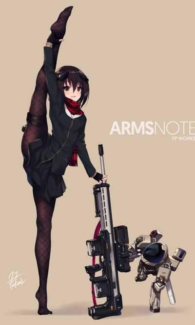 figma#405 ARMS NOTE 远程女高中生