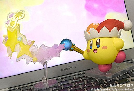 粘土人#1055 星之卡比 Beam Kirby