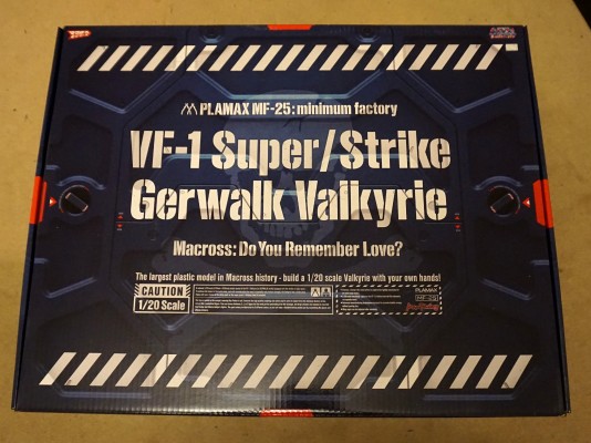 PLAMAX MF-25 minimum factory VF-1 Super/Strike Gerwalk Valkyrie