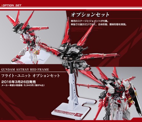 METAL BUILD 机动战士高达SEED Astray 飞行组件配件包