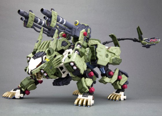 HMM系列 索斯机械兽 RZ-041 零式长牙狮装甲 标识增强版