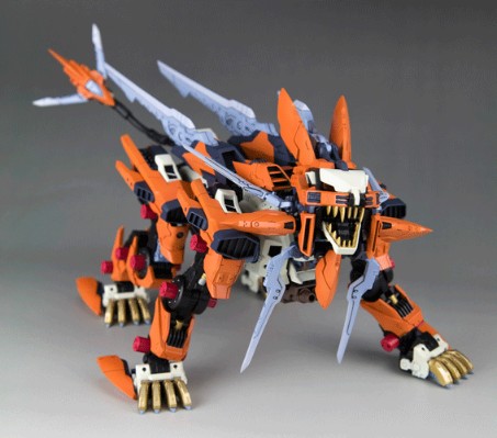 HMM ZOIDS RZ-041 剑装零式长牙狮 标识增强版