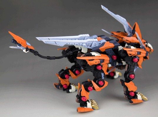 HMM ZOIDS RZ-041 剑装零式长牙狮 标识增强版