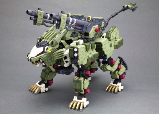HMM系列 索斯机械兽 RZ-041 零式长牙狮装甲 标识增强版
