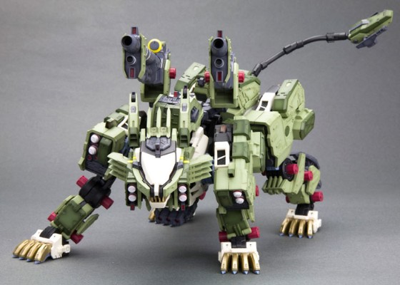 HMM系列 索斯机械兽 RZ-041 零式长牙狮装甲 标识增强版