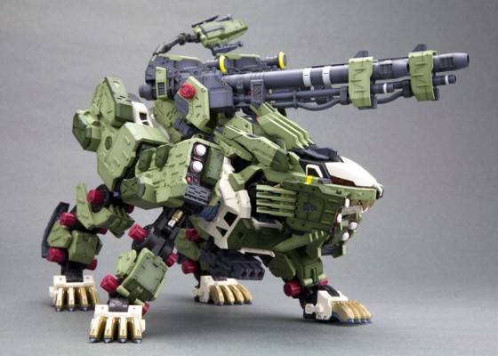 HMM系列 索斯机械兽 RZ-041 零式长牙狮装甲 标识增强版