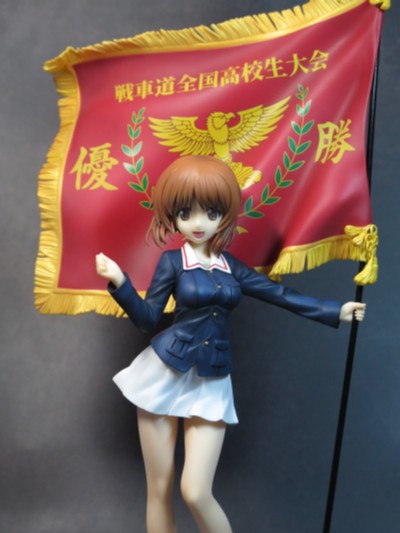 少女与战车 剧场版 西住美穗 战车道全国高校生大会 优胜旗Ver.