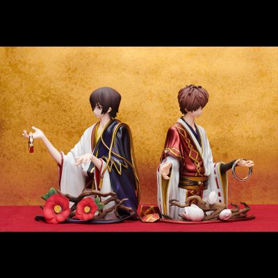 Statue and ring style CODE GEASS 叛逆的鲁鲁修 鲁路修・兰佩洛基&枢木朱雀