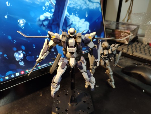 HG 全金属狂潮 Invisible Victory ARX-7 强弩 Ver.IV（紧急展开助推器装备式样）