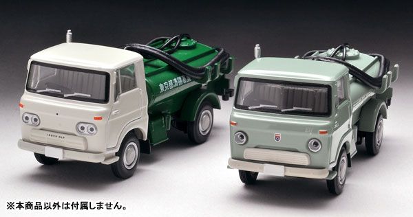 Tomica Limited Vintage LV-179a Elf Vacuum Tanker (Green)