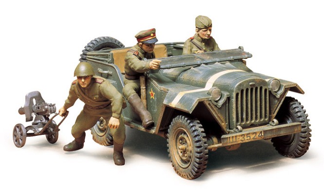 35021 1/35 苏联 野战车 GAZ67B