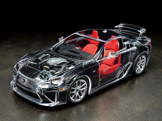 24325 1/24 雷克萨斯 LFA 透明版