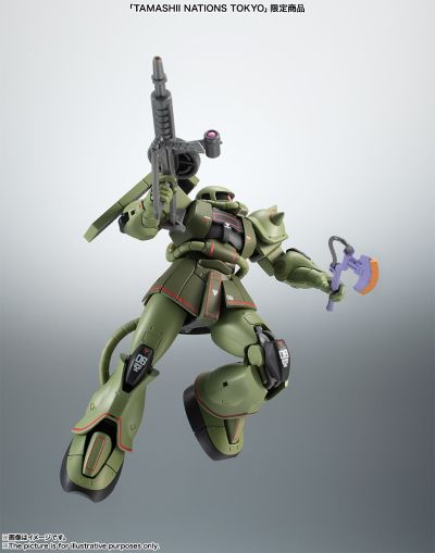 ROBOT魂 MS-06 量産型扎古 ver. A.N.I.M.E. 拟真标志