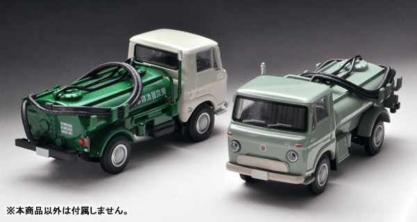 Tomica Limited Vintage LV-180a Elf Vacuum Tanker (White/Green)