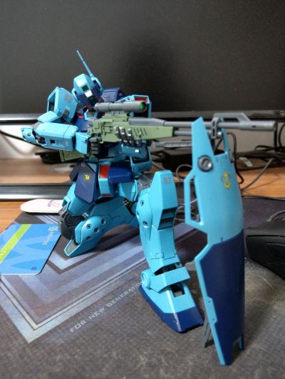 MG 	机动战士高达0080 口袋里的战争 1/100 RGMｰ79SP 狙击型吉姆II