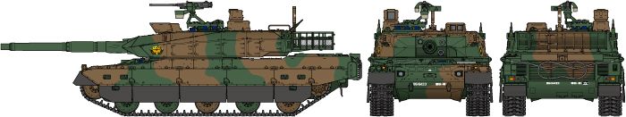 35329 1/35 日本 陆上自卫队 10式主战坦克