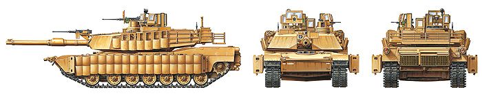 35326 1/35 美国 M1A2 SEP 艾伯拉姆斯主战坦克 TUSK II