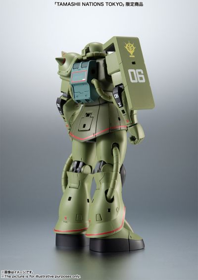 ROBOT魂 MS-06 量産型扎古 ver. A.N.I.M.E. 拟真标志