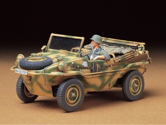 35224 1/35 Pkw.K2s 水陆两用车 SCHWIMMWAGEN 166型