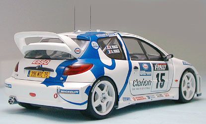 24221 1/24 标致 206 WRC