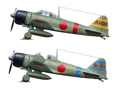 60317 1/32 三菱 日本 零式 舰载战斗机 二一型