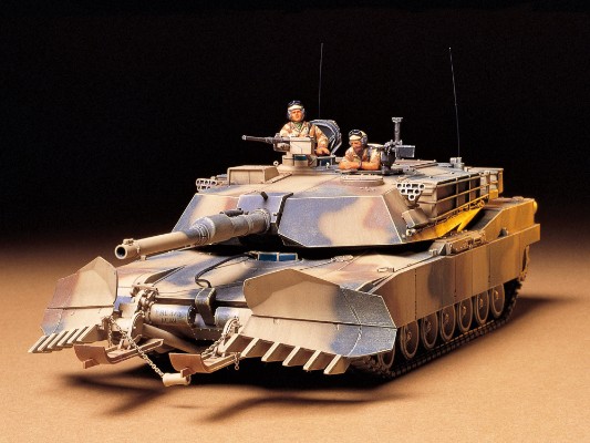 中文名稱:35158 1/35 美國 m1a1 艾布拉姆斯 主戰坦克 掃雷犁