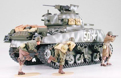 35250 1/35 美国 谢尔曼 75mm炮 后期型（前线冲锋）