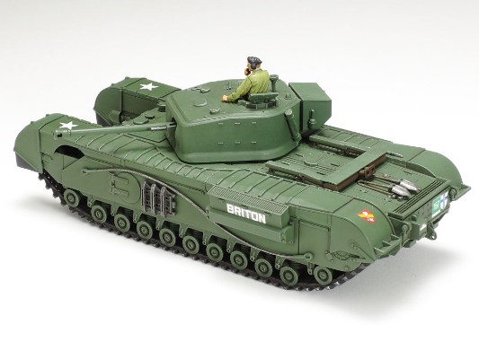32594 1/48 英国 丘吉尔重型坦克Mk.VII 鳄鱼