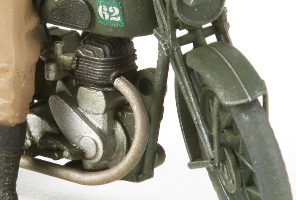 35316 1/35 英国陆军 军用摩托车 BSA M20 MP套装