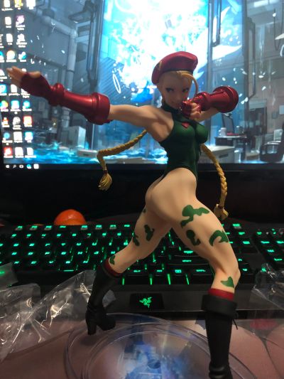 街霸 美少女雕像 嘉米