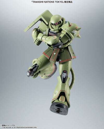 ROBOT魂 MS-06 量産型扎古 ver. A.N.I.M.E. 拟真标志